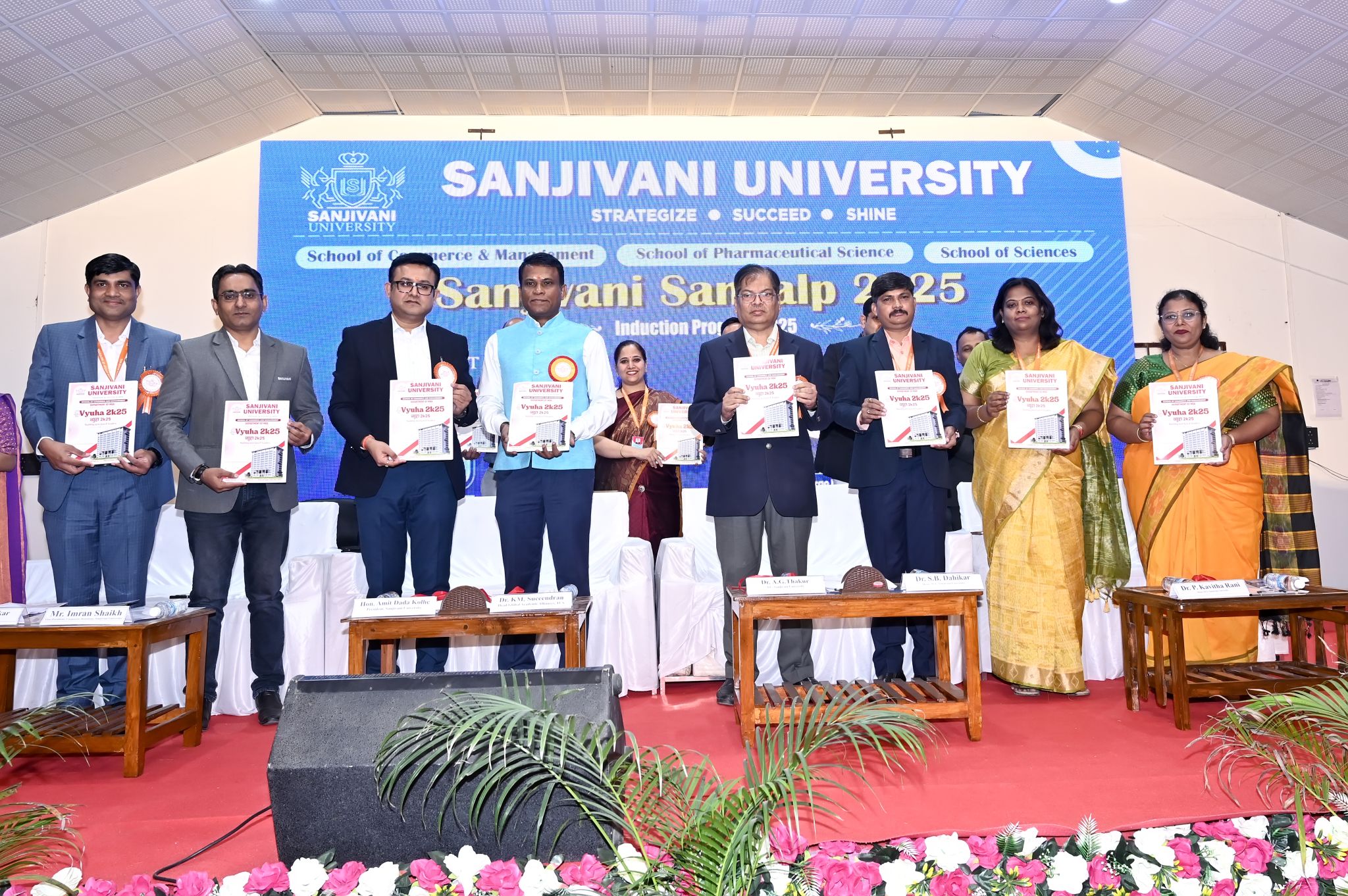 Sanjivani University formally exchanged a Memorandum_of_Understanding for the  program—paving the way for transformative academic collaboration and future-ready education.